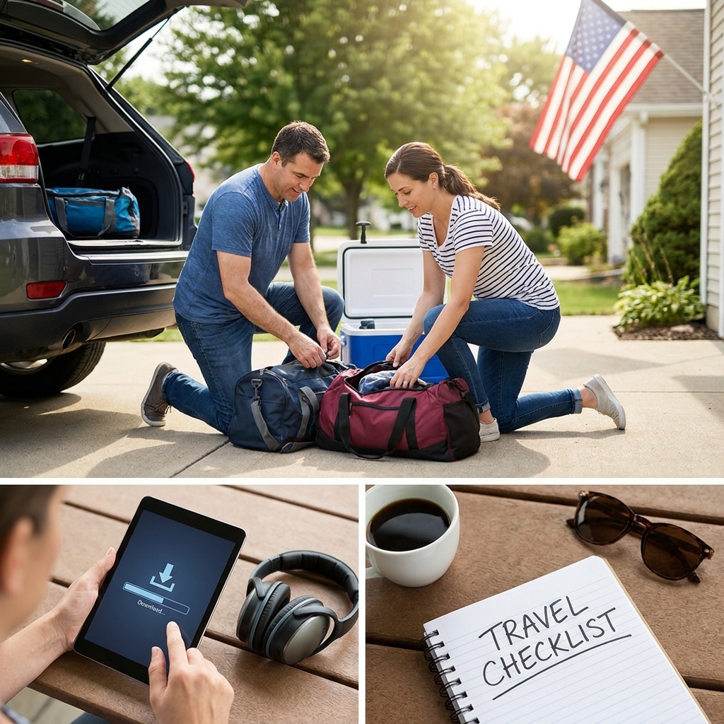 Long-weekend entertainment for road trips and travel days