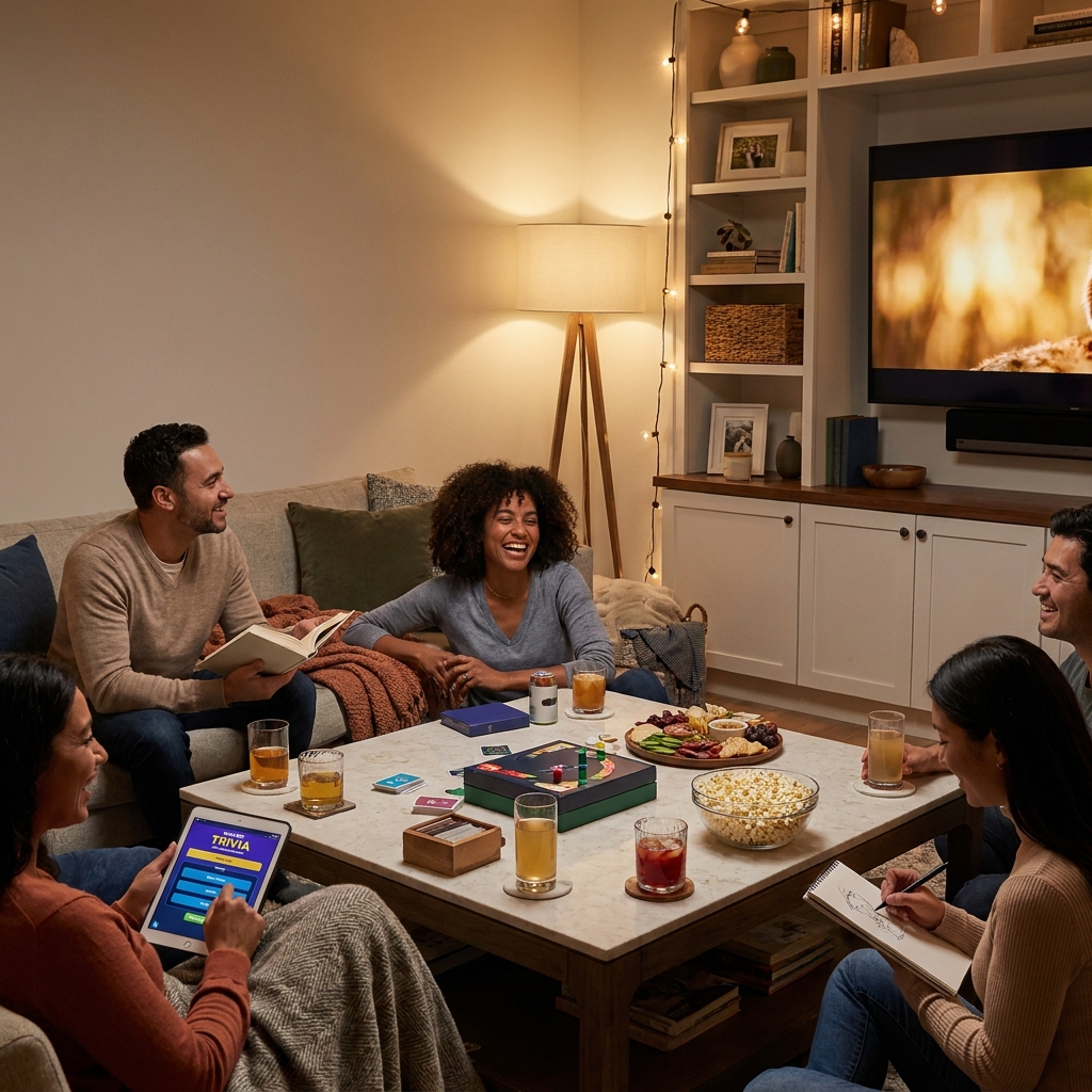 Summer ‘friends night in’ entertainment planning