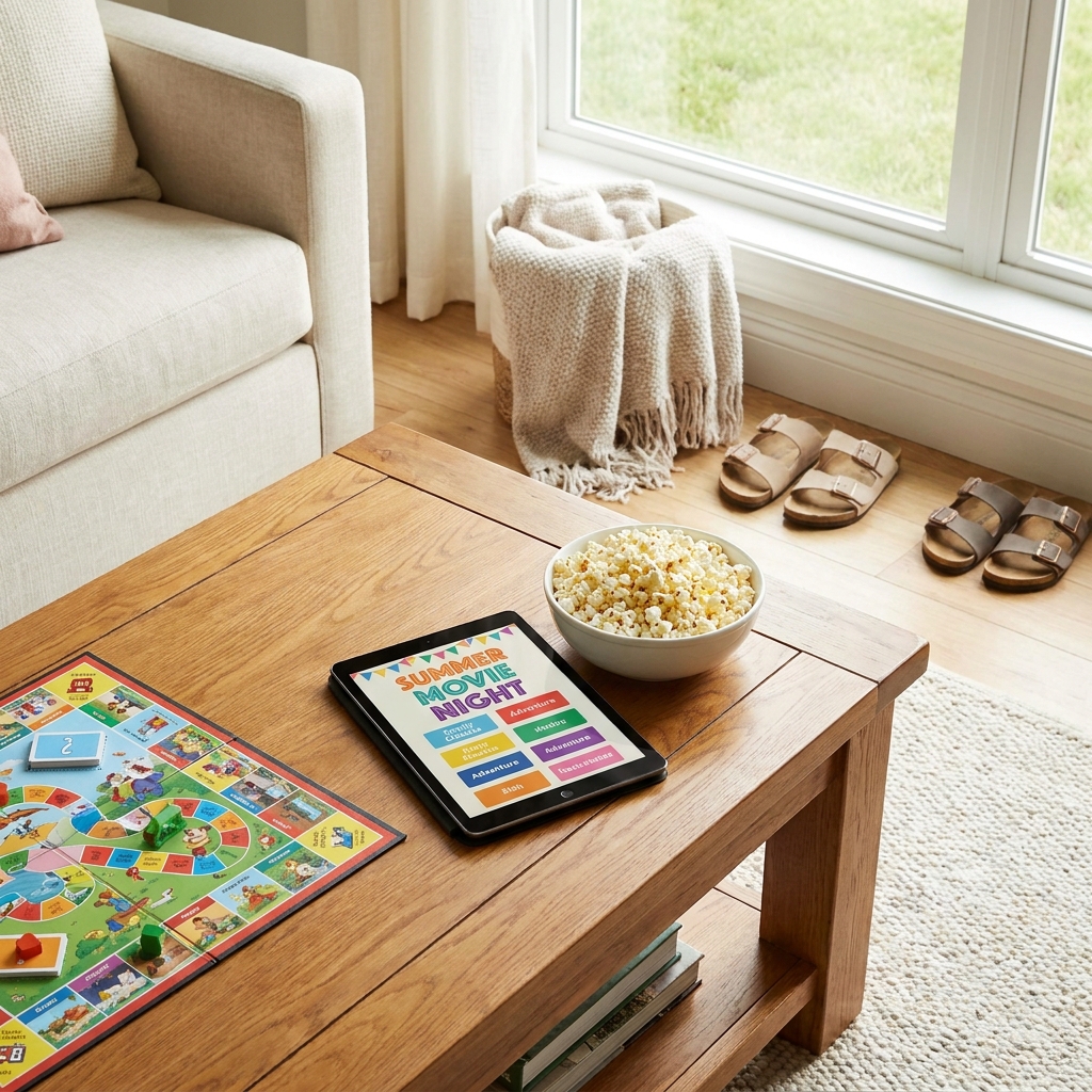Family-friendly summer screen-time planning (entertainment, not parenting advice)