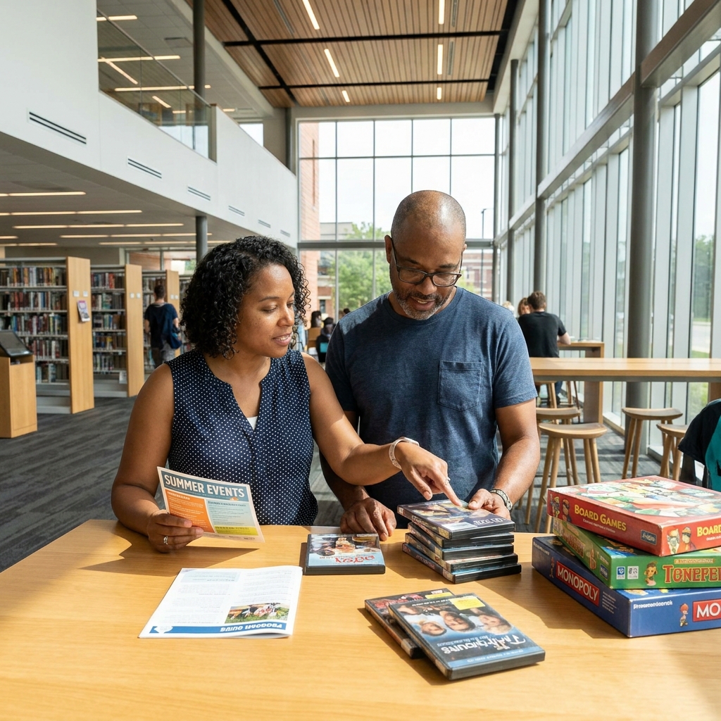 Library entertainment for summer (beyond books)