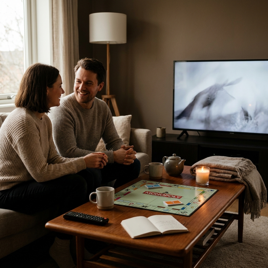Summer midweek ‘date night at home’ entertainment (non-alcohol, low-stress)