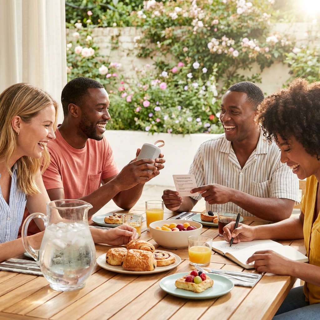 Summer hosting: simple brunch entertainment (family-friendly)