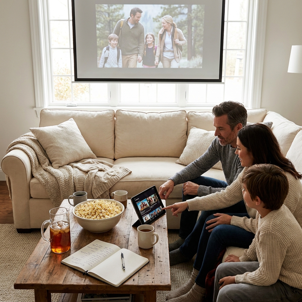 Mid-July summer movie marathon (short, realistic)