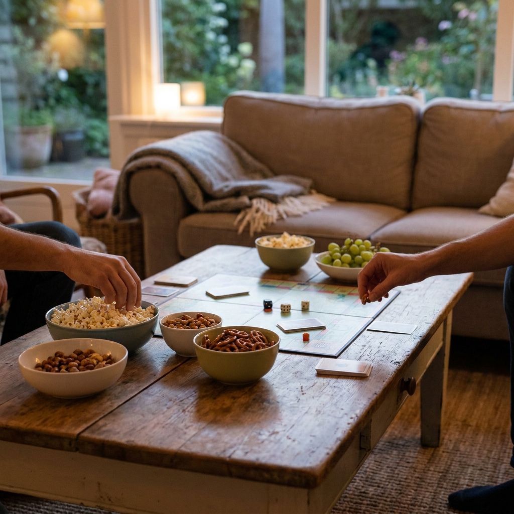 Summer Friday night ‘no-cook’ entertainment plan (host or family night)