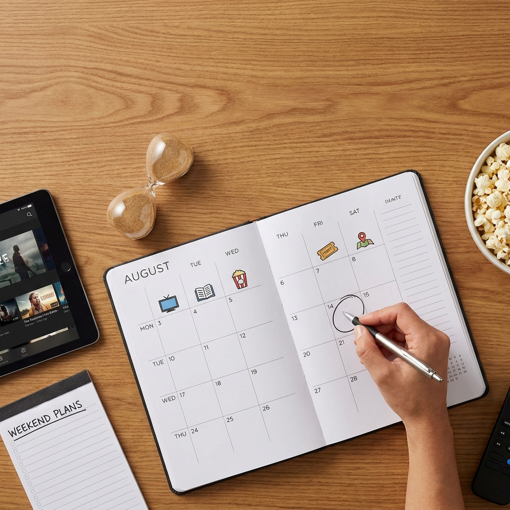 August-at-a-glance: simple entertainment planning for the first week