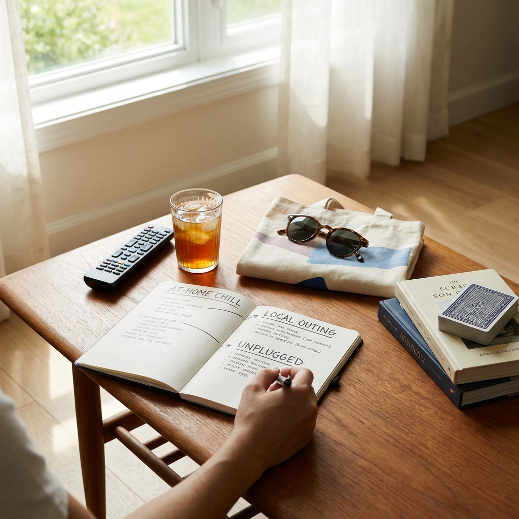 August weekend planning (Aug 7): calm, late-summer entertainment menu